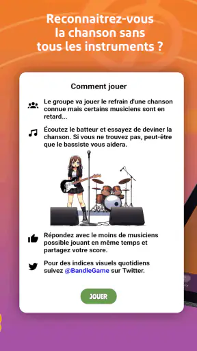 Bandle : Jeu Devine La Chanson screenshot