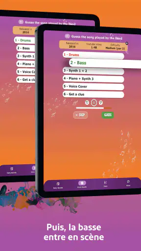 Bandle : Jeu Devine La Chanson screenshot