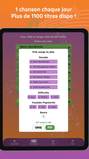 Bandle : Jeu Devine La Chanson screenshot