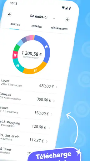 Bankin' : Gestion de budget screenshot