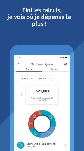 Banque Populaire screenshot