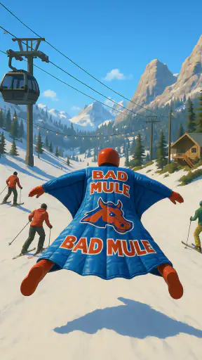 Base Jump Wing Suit Flying screenshot