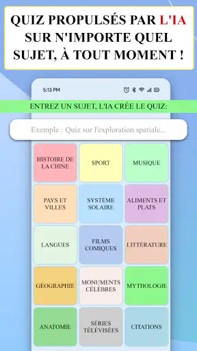 Bataille de quiz multijoueur screenshot