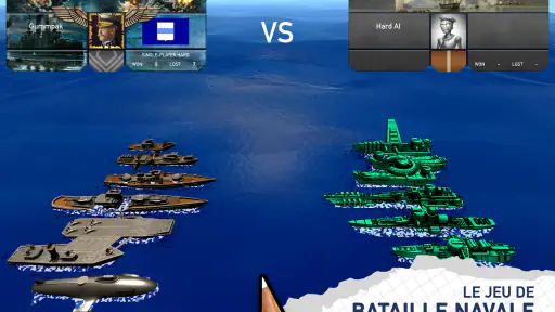 Bataille Navale - Touché-coulé screenshot