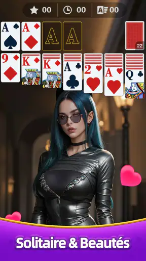 Beauty Solitaire - Cartes Jeu screenshot