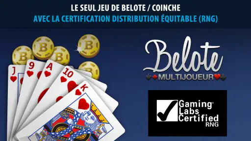 Belote & Coinche Multijoueur screenshot