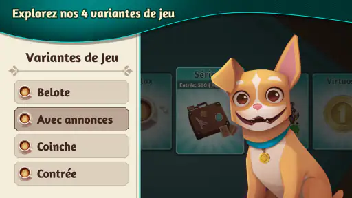 Belote.com - Belote et Coinche screenshot