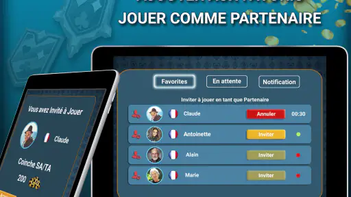 Belote et Coinche En Ligne screenshot