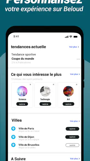 Beloud: Actualités & Opinions screenshot