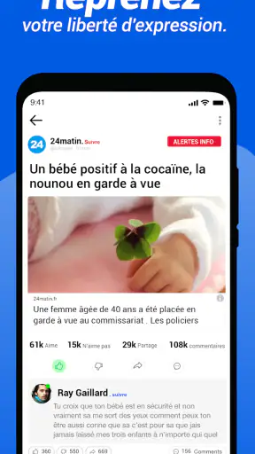 Beloud: Actualités & Opinions screenshot