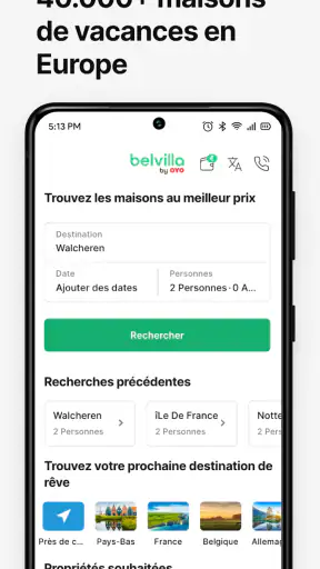 Belvilla-Locations de vacances screenshot