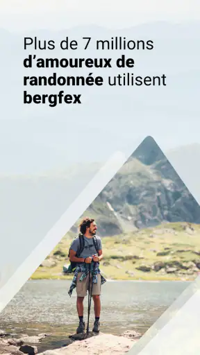 bergfex: randonnée & trace GPS screenshot