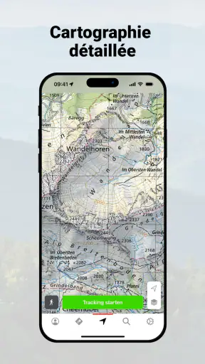 bergfex: randonnée & trace GPS screenshot