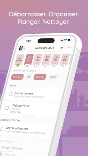 BeTidy » Tâches Ménagères screenshot