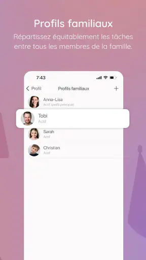 BeTidy » Tâches Ménagères screenshot