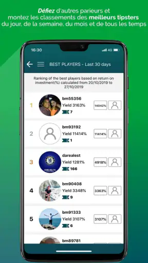 BetMines Pronostics sportifs screenshot