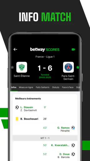 Betway Scores screenshot