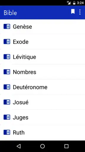 Bible Audio Français LSG 1910 screenshot