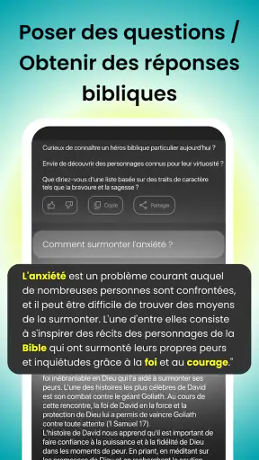 Bible Chat - La Sainte Bible screenshot