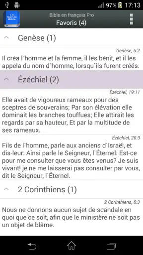 Bible Louis Segond PRO screenshot