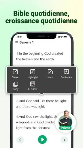 Bible - Prier+Verset+Audio screenshot