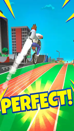 Bike Hop Cascades BMX de folie screenshot