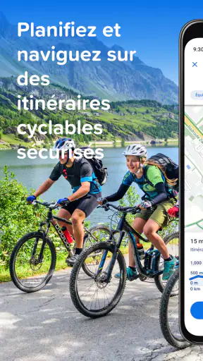Bikemap: Itinéraire vélo & GPS screenshot