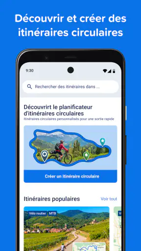 Bikemap: Itinéraire vélo & GPS screenshot