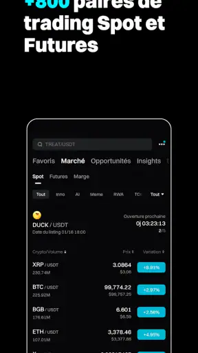 Bitget - Trading crypto et BTC screenshot
