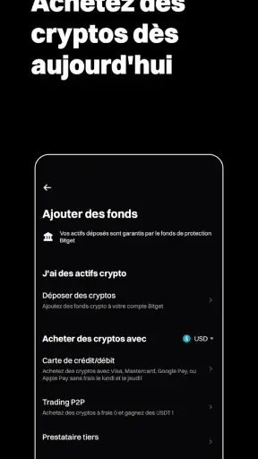 Bitget - Trading crypto et BTC screenshot