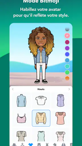 Bitmoji screenshot