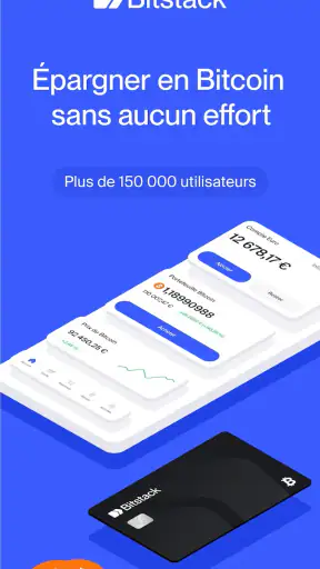 Bitstack : Épargner en Bitcoin screenshot