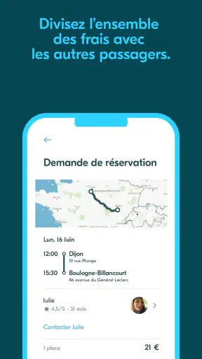BlaBlaCar : Covoiturage et Bus screenshot
