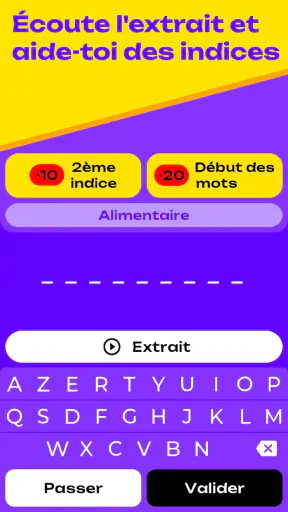 Blind Test - Pop culture screenshot