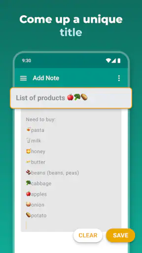 Bloc-notes - notes simples screenshot
