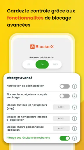 BlockerX: bloqueur de porno screenshot