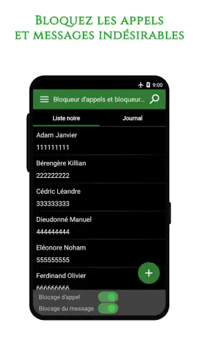 Bloqueur appels et SMS screenshot