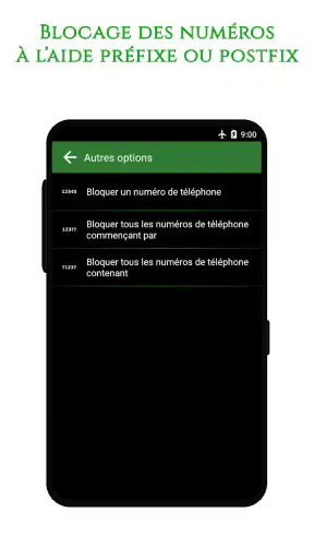 Bloqueur appels et SMS screenshot