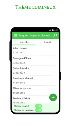 Bloqueur appels et SMS screenshot