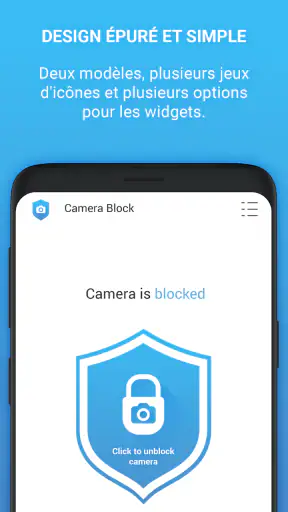 Bloqueur Camera - Anti espion screenshot