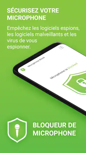 Bloqueur Microphone - Anti Spy screenshot