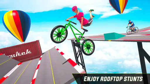 BMX Cycle Stunt Game 3D screenshot