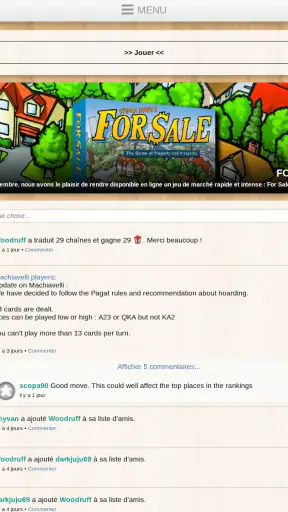 Board Game Arena screenshot