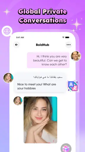 BoldHub: Video Chat & Friends screenshot