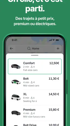 Bolt : Demandez un Trajet 24/7 screenshot