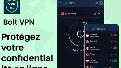 Bolt VPN - Secure VPN Proxy screenshot