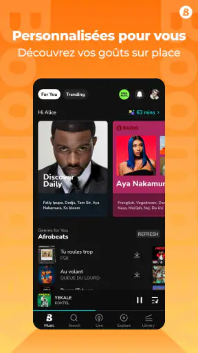 Boomplay: Musique et podcasts screenshot