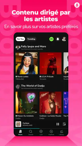 Boomplay: Musique et podcasts screenshot