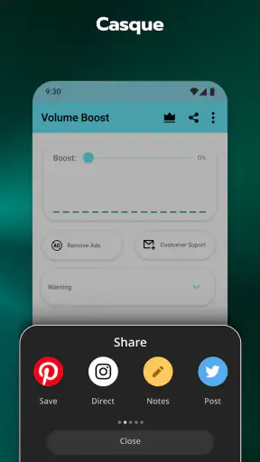 Booster de volume screenshot