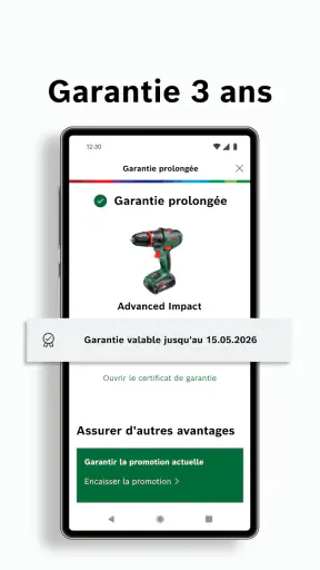 Bosch DIY : Garantie et Promos screenshot